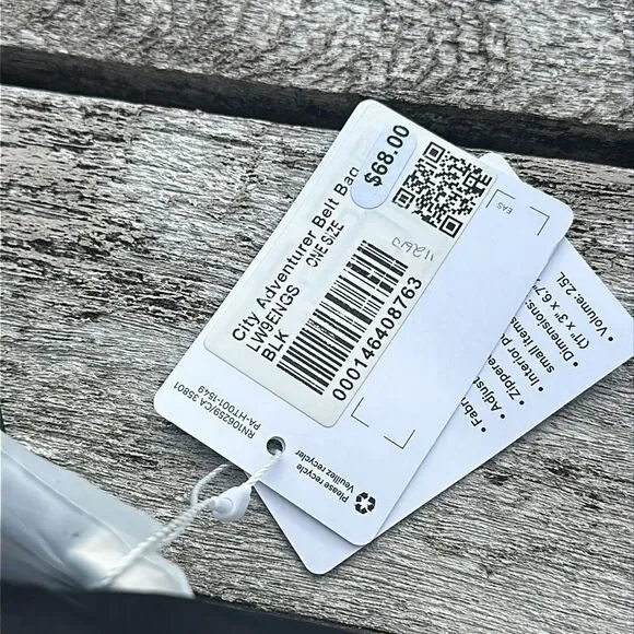 Lululemon City Adventurer Belt Bag 2.5L Black NWT Fanny pack - Picture 7 of 7